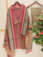 Pure cotton chruidar