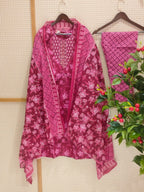 Pure cotton chruidar
