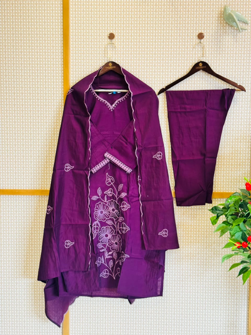 chanderi churidhar