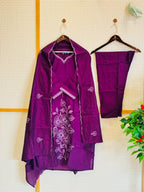 chanderi churidhar