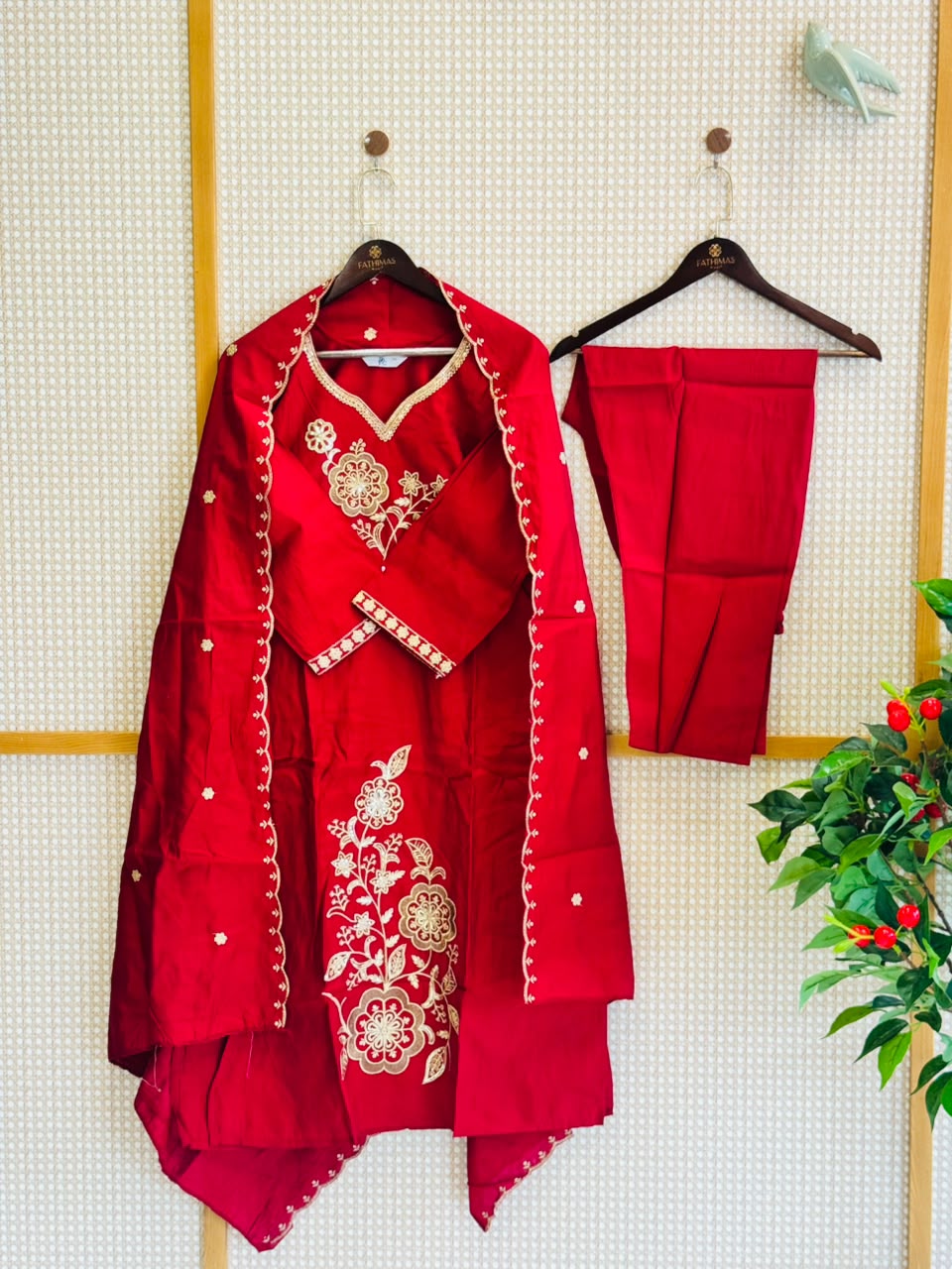 chanderi churidhar