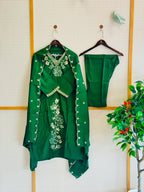 chanderi churidhar