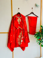chanderi churidhar
