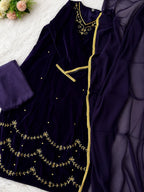 velvet suit