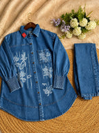denim co-ord set